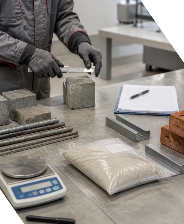Услуги входного контроля строительных материалов в Серпухове