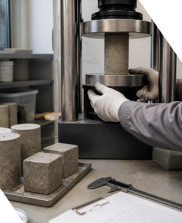 Лабораторное определение прочности цемента в Серпухове