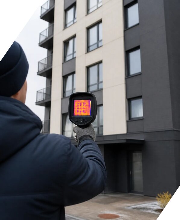 Тепловизионное обследование зданий в Серпухове от 5081 р. | ЭкспертизаРоссия