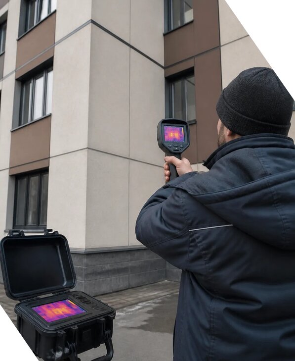 Тепловизионное обследование зданий и сооружений в Серпухове